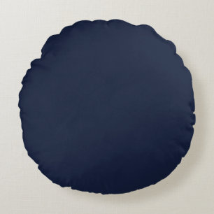Coussins Ronds Denim uni couleur unie