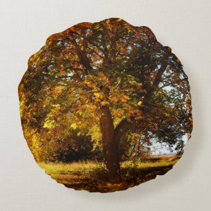 Coussins Ronds Der Baum im Herbst