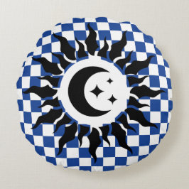 Coussins Ronds dessin géométrique ItalianFreaks