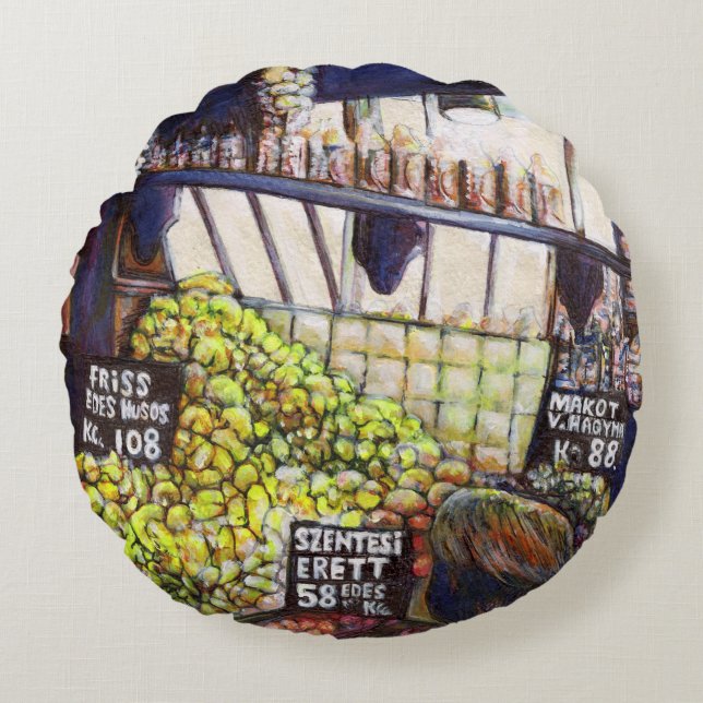 Coussins Ronds Dimensions de curiosité (Devant)