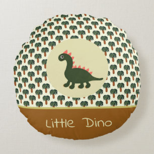 Coussins Ronds Dinosaure