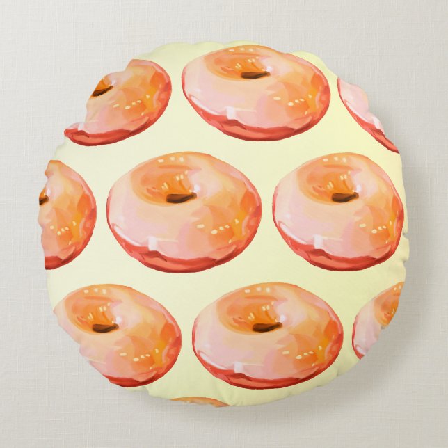 Coussins Ronds Dinuts vernis (Devant)
