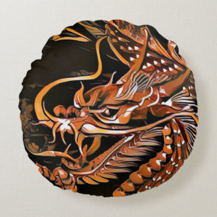 Coussins Ronds Dragon