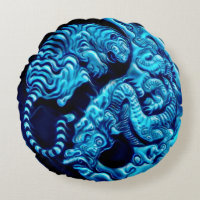 Dragon de Tigre d'Airbrush Yin Yang Spirit