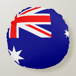 Coussins Ronds Drapeau australien