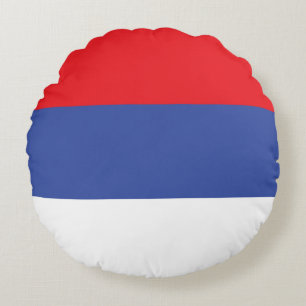 Coussins Ronds Drapeau de la Republika Srpska