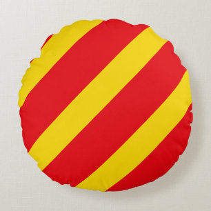 Coussins Ronds Drapeau de signalisation lettre Y