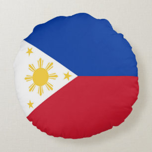 Coussins Ronds drapeau des Philippines
