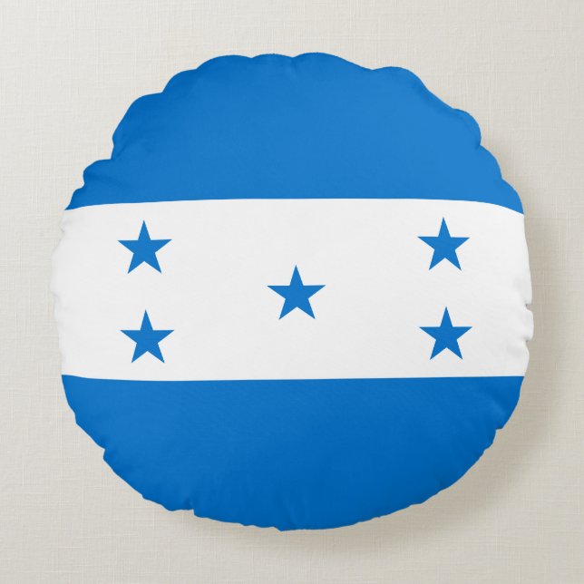 Coussins Ronds Drapeau du Honduras (Devant)