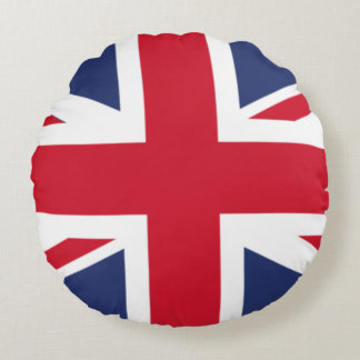 Coussins Ronds Drapeau du Royaume-Uni