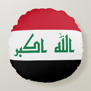 Coussins Ronds Drapeau Iraq (Iraq)