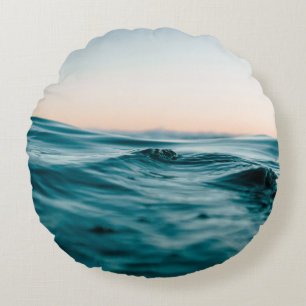 Coussins Ronds Eau mer mer mer mer mer nature