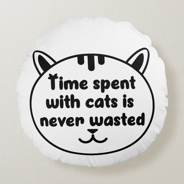 Coussins Ronds Éclosion de Pet Lover (Devant)