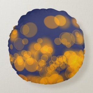 Coussins Ronds effet bokeh.