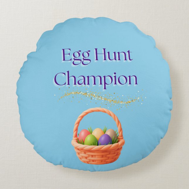 Coussins Ronds Egg Hunt Champion (Devant)