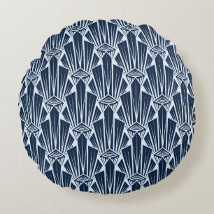 Coussins Ronds Éléments géométriques : Motif moderne stylisé