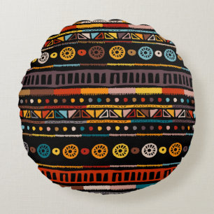 Coussins Ronds Essence des Amérindiens : Ethnic Vintage