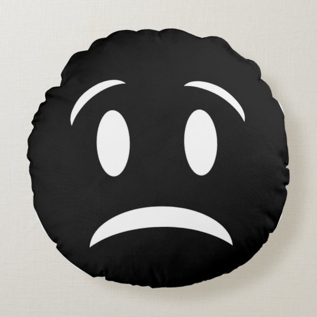 COUSSINS RONDS FACE DE FROWNIE (Devant)