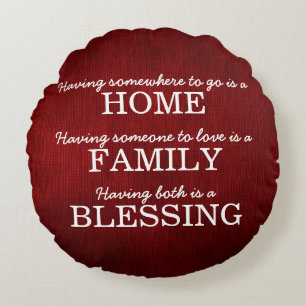 Coussins Ronds Famille de typographie motivationnelle Citation