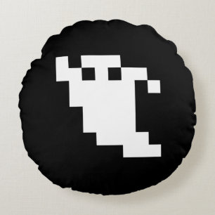 Coussins Ronds Fantôme à 8 bits pour pixels