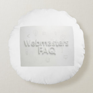 Coussins Ronds FAQ Webmasters