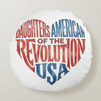 Filles de la Révolution américaine Cœur USA