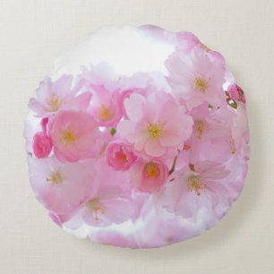 Coussins Ronds Fleur japonaise de cerisier