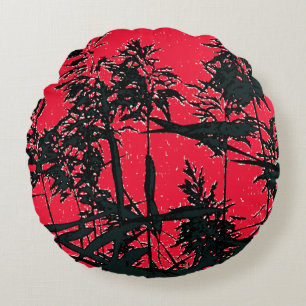 COUSSINS RONDS FLEUR SAUVAGE