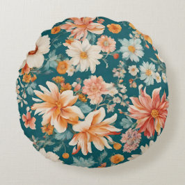 Coussins Ronds Fleurs Extraordinaires