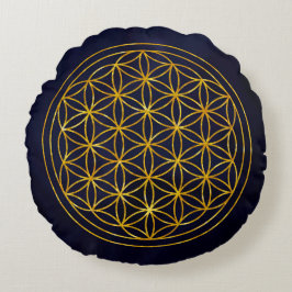 Coussins Ronds flower of life