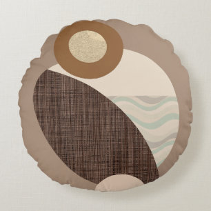 Coussins Ronds Formes de terre
