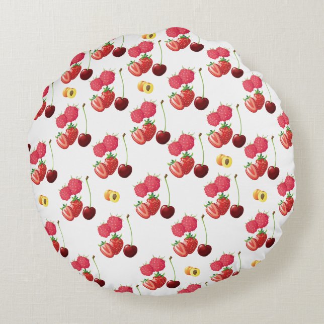 Coussins Ronds Fruits (Dos)