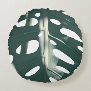 Coussins Ronds Funky Pale Green Plante de fromage suisse