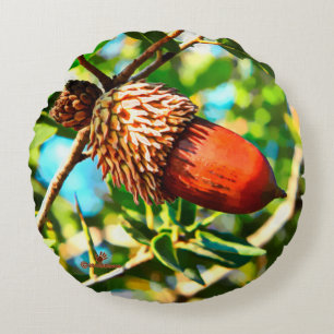 Coussins Ronds Galilee Acorn