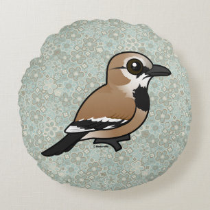 Coussins Ronds Geai terrestre iranien Birdorable