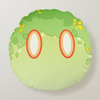 Coussins Ronds Genshin Impact Dendro Slime
