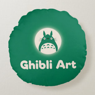 Coussins Ronds Ghibli Art : Merveilleuse de l'artisanat