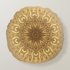 Coussins Ronds Golden Sun
