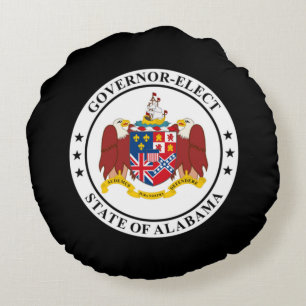 Coussins Ronds Gouverneur élu de l'Alabama