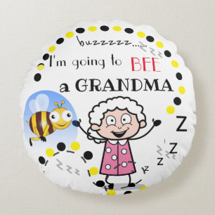 Coussins Ronds Grand-mère à être personnalisée.