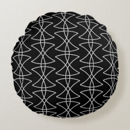 Coussins Ronds Grand motif de fleur de vie