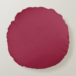 Coussins Ronds Grosse trempette o’ruby (couleur solide)