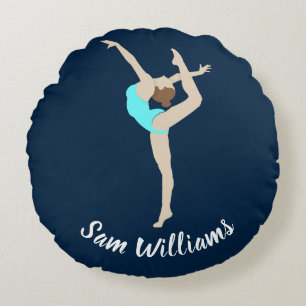 Coussins Ronds Gymnaste féminine