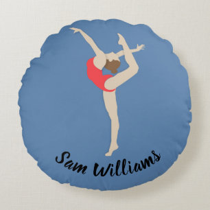 Coussins Ronds Gymnaste féminine