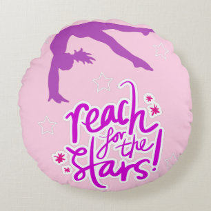 Coussins Ronds Gymnastique Tumbling Reach for the Stars   