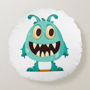 Coussins Ronds Halloween/Monster/dessin animé