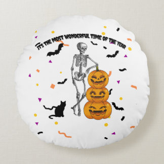 Coussins Ronds Haloween "C'est le moment le plus merveilleux"