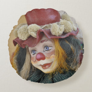 Coussins Ronds HAMbWG - Oreiller à lancer - Clown