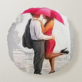 Coussins Ronds hasard romantique