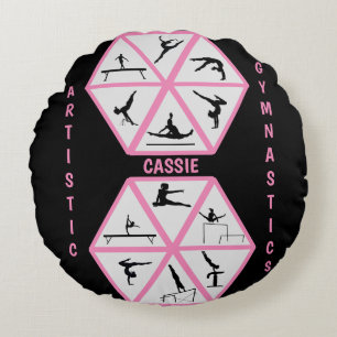 Coussins Ronds Hexagone de gymnastique artistique